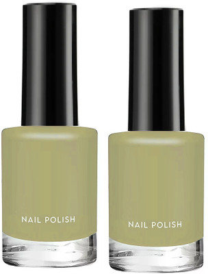 tanvi27 Combo Nail Paint Shiny Smooth Long Lasting Light khaki Nail Polish Light khaki
