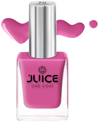 Juice One Coat Long Lasting Quick Dry Chip Resistant Nail Polish 11 ml Spontaneity Pink - 070