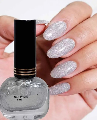 GFSU - GO FOR SOMETHING UNIQUE Quick-dry Formula Smooth & Perfect shimmer Nail Polish shimmer silver Silver