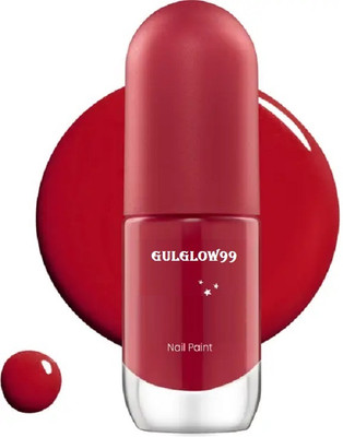 GULGLOW99 Intense Color Ultra-Glossy Shine Long-Lasting & Chip-Resistant Red RED