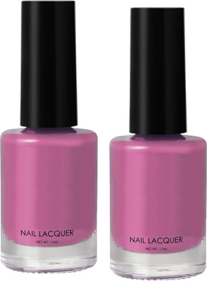 tanvi27 Combo Nail Paint Shiny Smooth Long Lasting Berbie pink Nail Polish Berbie pink