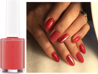 HUZURLU LONG LASTING INSTANT NAIL PAINT FOR STYLING NAILS QUICK DRYING WATERMELON WILD WATERMELON