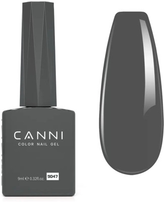 Canni HEMA FREE Color Nail Gel 9ml Grey Color Need UV Light to Cure UV Gel Polish CC2-9047