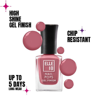 ELLE 18 Nail Pop Gel Finish G20 10ml MAUVE HAZE