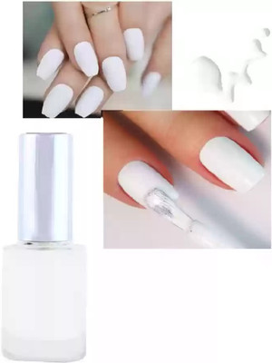 Jiwoo Matte Long Lasting HD Finish Smooth Matte Look Nail Polish white