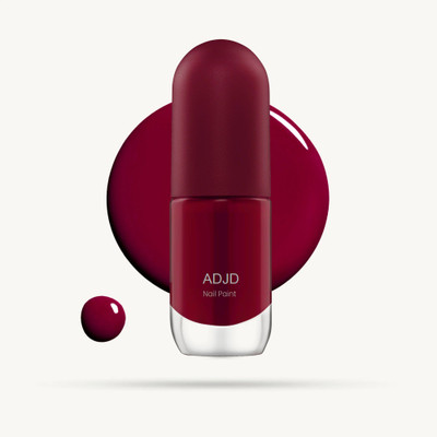 ADJD Nail Polish Long Lasting Smooth Glossy Matte Finish Bloody Red