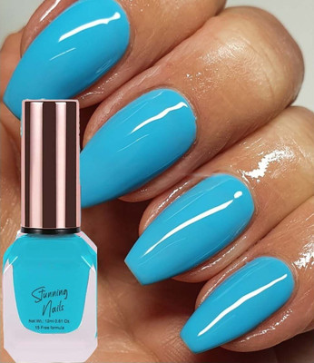 GABBU Long Lasting & Smooth Finish | Nail Paints for Women Sky Blue