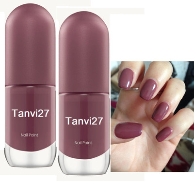 tanvi27 Combo Nail Lacquer Quick Dry Long Lasting Sweet plum Nail Polish Sweet plum