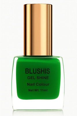 BLUSHIS Gel Shine Nail colour (Forest Green color) GREEN