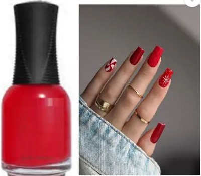 Luipui waterproof red nail polish pace of 1 red