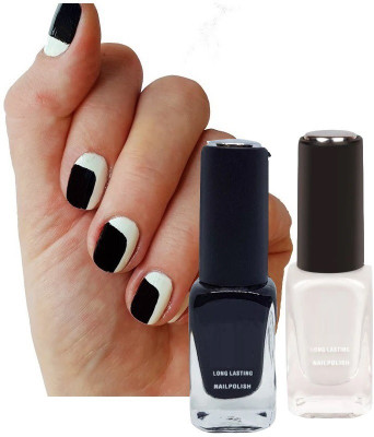 THTC Best Smooth & Perfect Finish Quick-dry Formulated Dull Matte Nail Polish MULTI COLOR(Pack of 2)