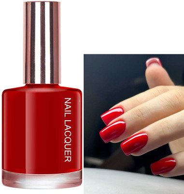 ADJD Professional Gloosy Nail Polish Long Lasting & Non Toxic Red RED