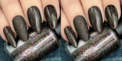 Latixmat Combo Professional High Shine Quick Dry Multicoloublack Nail Polish Multicoloublack