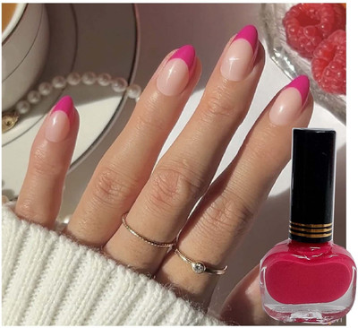 GULGLOW99 Quick Drying Formula Glossy Gel Finish Nail Polish GLOW ON PINK