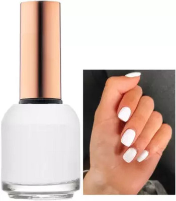 Jiwoo New Long Lasting HD Finish Smooth Matte Look Nail Polish white