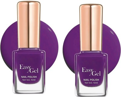 ADJD Combo Nail Polish Long Lasting & Quick Drying Purple Purple