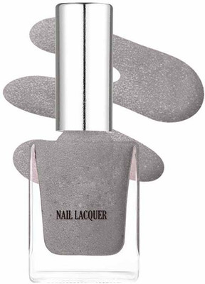 MYEONG Nail Lacquer, Glossy Finish Silver