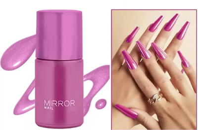GABBU Long Lasting Quick Dry & Cruelty-Free Nail Paint/pink pink