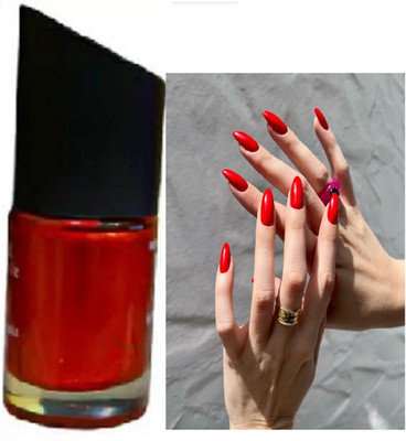Luipui best red shimmer nail polish trending long lasting pack of 1 red