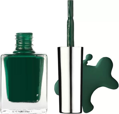 Jiwoo Nail Polish Forever Young Collection Matte Color, Shiny and Smooth Finish dark green colour