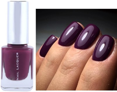 GABBU Purple High-Shine Long Lasting Non Toxic Professional Nail Polish Purple