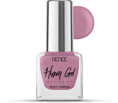 Renee Hyper Gel Nail Paint Misty Rose | Chip Resisting Formula and High Shine Polish Misty Rose