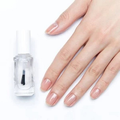 Jiwoo Use One Coat Quick Dry Long Lasting Nail Polish Transparent transpernt