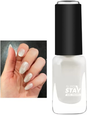 Yuency SHINNY ULTRA HIGH 3DSHINE LONGEST LASTING NAIL POLISH SHINE WHITE