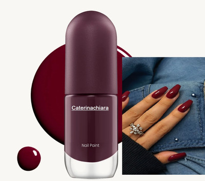 THTC Nail Paint Ultra-Glossy Shine Long-Lasting & Chip-Resistant*MAROON MAROON
