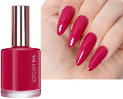 Jiwoo Perfect Pink Smooth Matte Pink Nail Paint with Long-Lasting Wear Drack pink