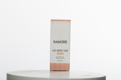 RANORE Professional UV/LED No Wipe Top Coat High Shine 30+Days Nail Function gel transparent