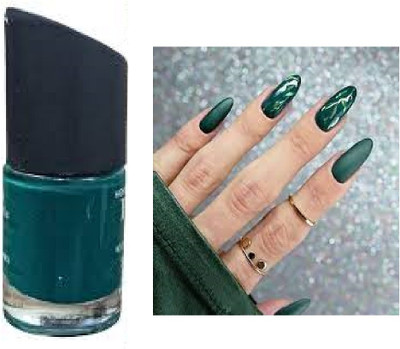 Luipui waterproof green nail paint amazing new matte finish pack of 1 green