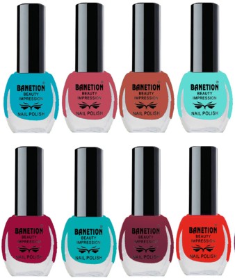 Banetion Long Lasting|| Chip-Resistant || QuickDry Nail Polish MATTE SEA BLUE COLOR