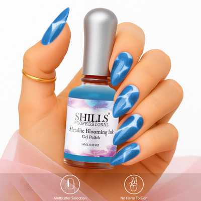 Shills Professional Metallic Blooming Ink - SPMBI03-M Blue