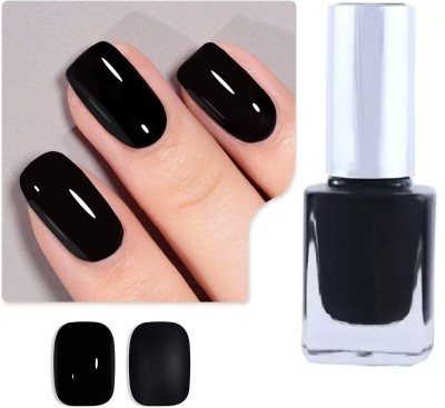 Latixmat perfect Glossy finish jet black nail polish BLACK