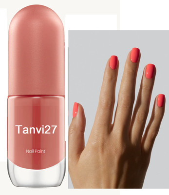 tanvi27 Nail Lacquer Quick Dry Long Lasting Peach Nail Polish Peach