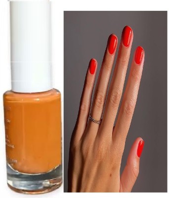 Luipui orange matte nail polish pack of 1 trending orange