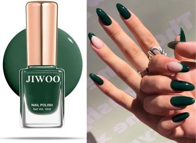 Jiwoo Soft Smooth Unique Matte Nail Polish FOREST GREEN