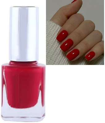 GABBU Quick dry Red Nail Polish designed for easy application at home cheery red
