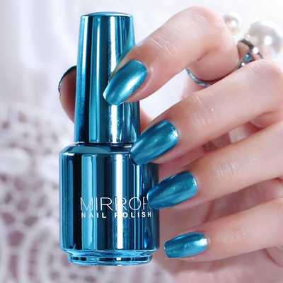 GABBU Metallic Mirror Effect Sky Blue Nail Polish Sky Blue