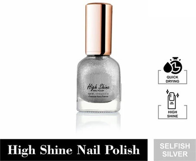 GFSU - GO FOR SOMETHING UNIQUE High Shine Highly Pigmented Nail Polish silver