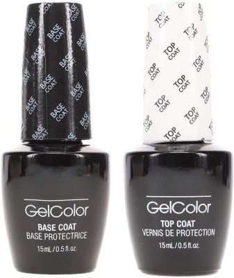 NANCY AJRAM Unveils Ultimate Nail Perfection:Introducing the No Wipe Top Coat&Base Coat Set Multicolor(Pack of 2)