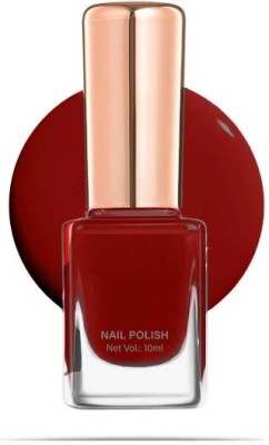 Jiwoo Dark shade best liquid red nail paint for women red