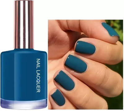 GFSU - GO FOR SOMETHING UNIQUE Quick Drying Glossy Finish, Long Lasting Nail Paint blue