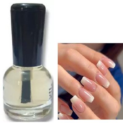 Luipui transparent nail paint long lasting pack of 1 transparent