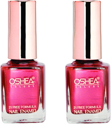 OSHEA Nail Enamel BRICK SPARKLING-84 Pack of 2 Multi(Pack of 2)