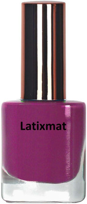 Latixmat Long-Lasting Glossy Gatte Chemical free Bliss Pink Nail Polish Bliss Pink