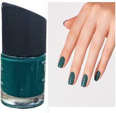 Luipui attractive green nail paint matte look stylish for nails pack of 1 green