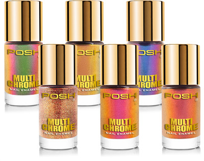 Posh PMCNP COMBO 1,3,4,5,6,7 Multichrome(Pack of 6)