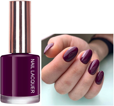 Latixmat High Shine Quick Dry Non Toxic Professional Nail Polish Berry Berry